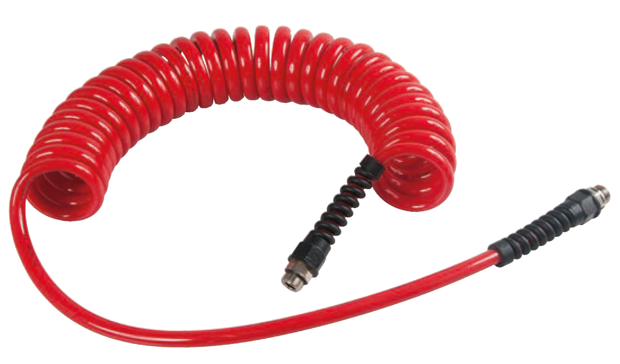 JWL Spiralschlauch PUR Flex Boy 1/2 BSPT Aussengewinde und Entlastungsfeder JWL Spiralschlauch PUR Flex Boy 1/2 BSPT Aussengewinde und Entlastungsfeder