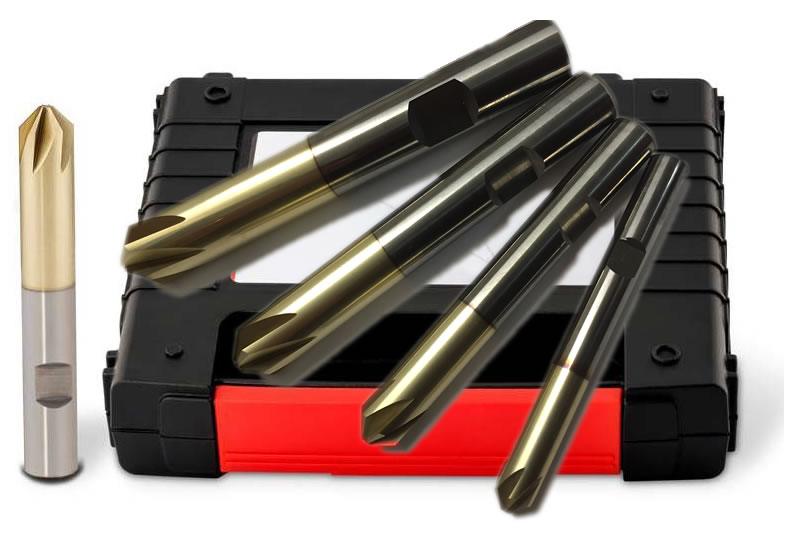 GE_Fasenfraeser_koffer Fasenfräser Satz 6 Schneiden