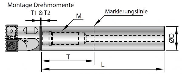 Nine9 Helix Drill Verlängerung Stahl