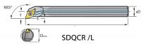 VHM Vollhartmetall-Bohrstange SDQC mit i.K.
