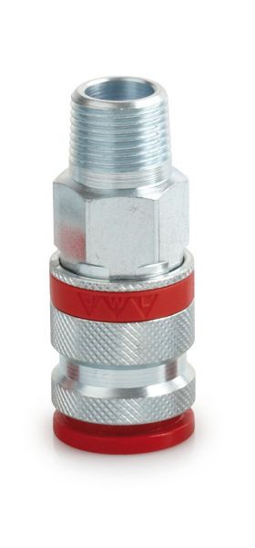 JWL Schnellkupplung Serie 520 mit Aussengewinde BSPT
