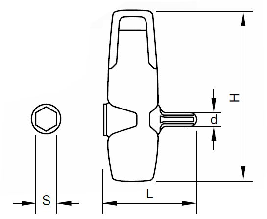 SLOKY Universal-Handgriff